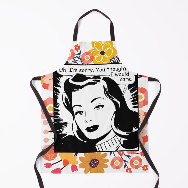 Item preview, Vintage Comic Woman You Thought I Would Care designed and sold by coodoosandco.