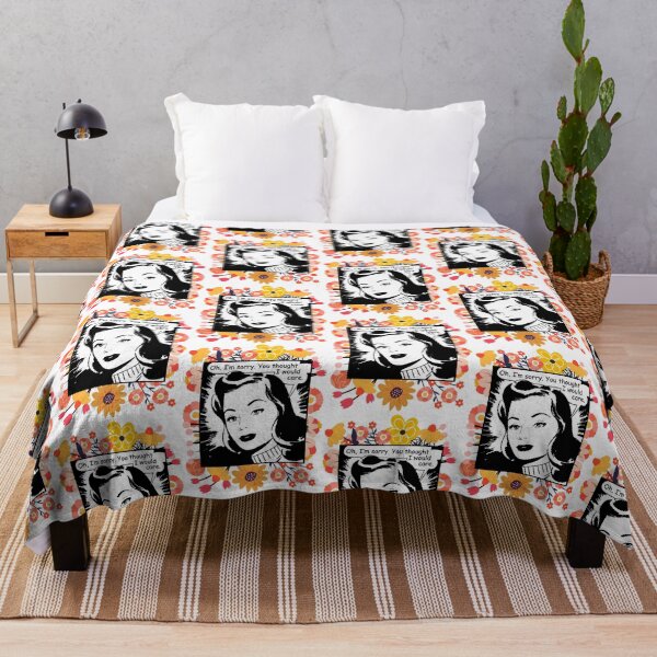 Item preview, Vintage Comic Woman You Thought I Would Care designed and sold by coodoosandco.