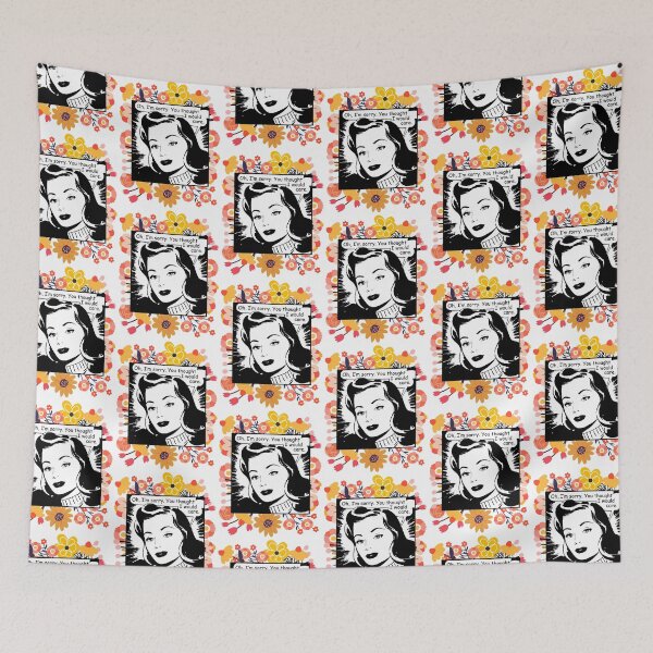 Item preview, Vintage Comic Woman You Thought I Would Care designed and sold by coodoosandco.