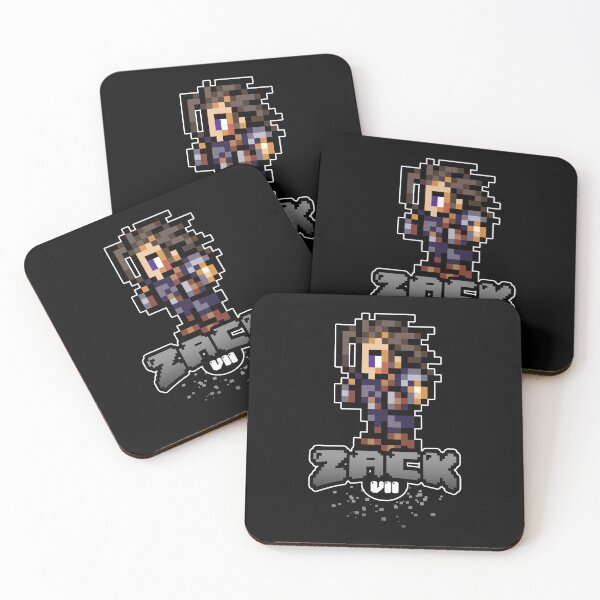 Item preview, Final Fantasy VII - Zack Sprite designed and sold by ZeWissou.