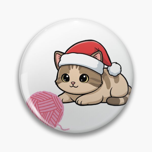 Item preview, Cute Kitten Playing with Wool Ball Sticker – Adorable Cat Lover Design ?? designed and sold by IntroInk.