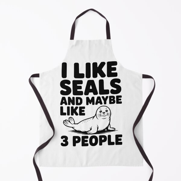 Item preview, I Like Seals and Maybe Like 3 People designed and sold by Frank Ring.