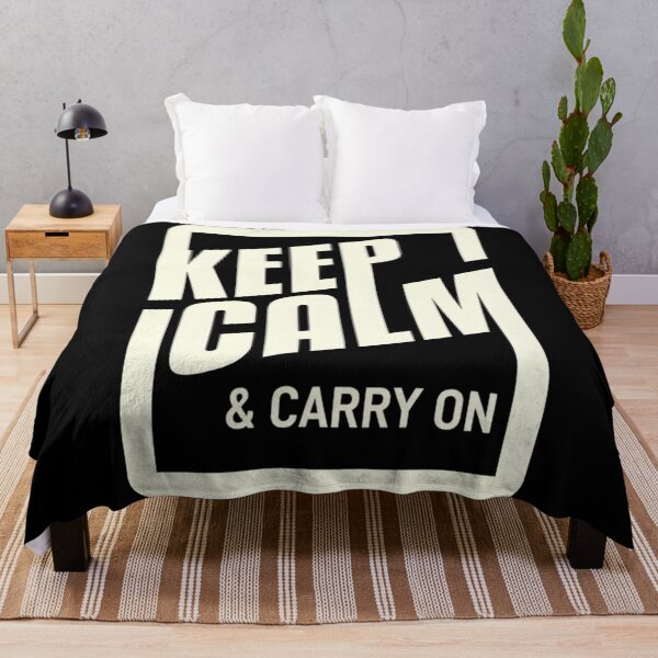 Item preview, Keep Calm and Carry On Modern Typography Art designed and sold by Prestige Parlor.