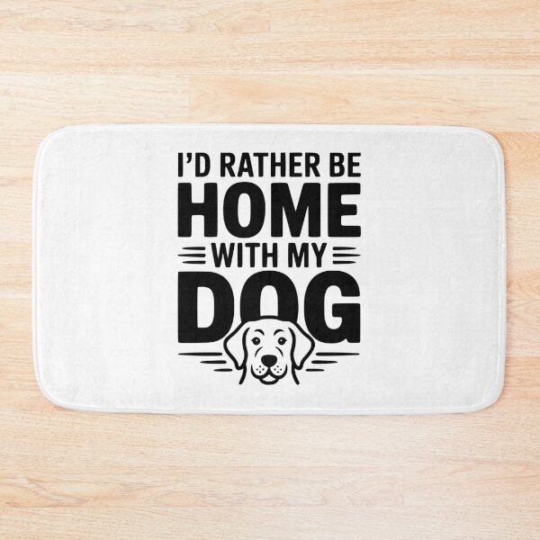 Item preview, I'd Rather be Home with my Dog designed and sold by Frank Ring.