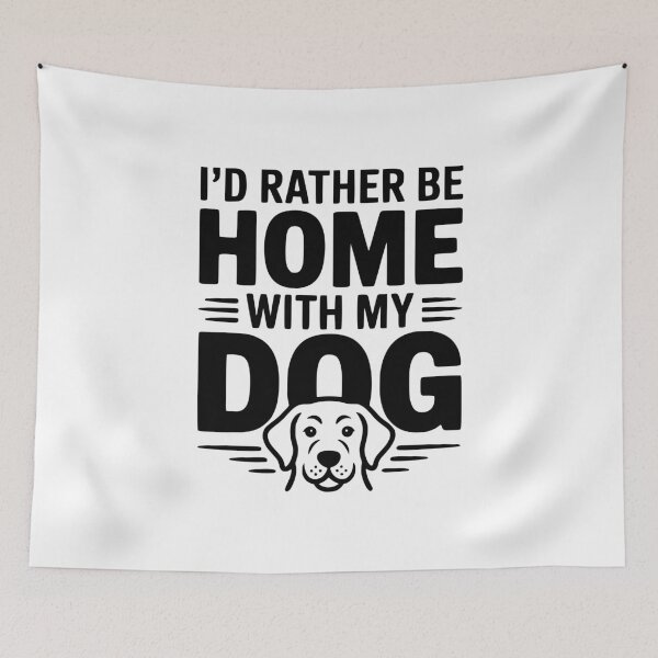 Item preview, I'd Rather be Home with my Dog designed and sold by Frank Ring.