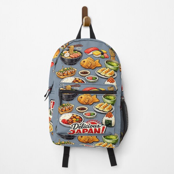 Item preview, Delicious Japan Kawaii Sushi Ramen Street Food Art designed and sold by SakuraMarket26.