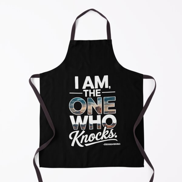Item preview, I Am The One Who Knocks – Heisenberg Quote Art designed and sold by Enea Kelo.