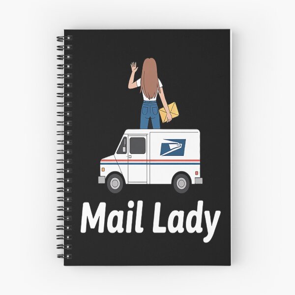 Item preview, First Class Mail Lady Cute Postal Worker Rural Carrier designed and sold by HaiharryCartoon.