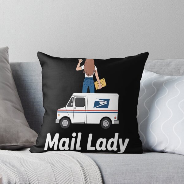 Item preview, First Class Mail Lady Cute Postal Worker Rural Carrier designed and sold by HaiharryCartoon.