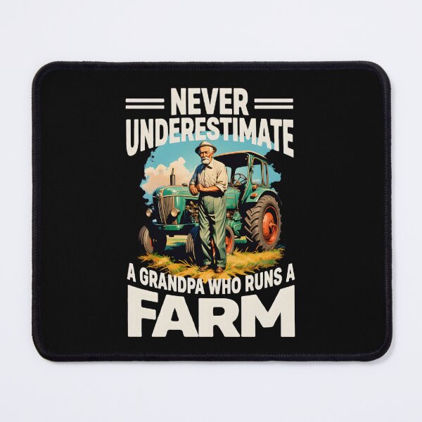 Item preview, Never Underestimate A Grandpa Who Runs A Farm Vintage Tractor designed and sold by AmazingViews.