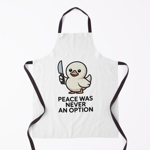 Item preview, Cute Angry Duck With Knife Gen Z Humor Sticker designed and sold by Mr-wow.