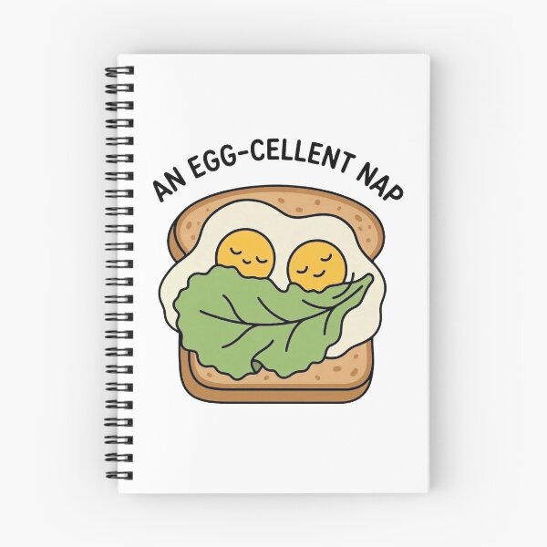 Item preview, An Egg-Cellent Nap – Funny Breakfast Pun Design designed and sold by aiqdelicia.