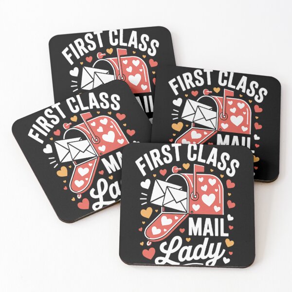 Item preview, First Class Mail Lady designed and sold by HaiharryCartoon.