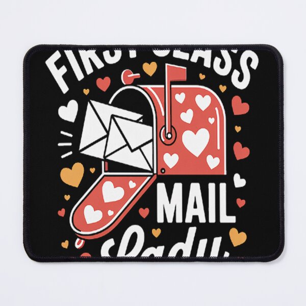 Item preview, First Class Mail Lady designed and sold by HaiharryCartoon.