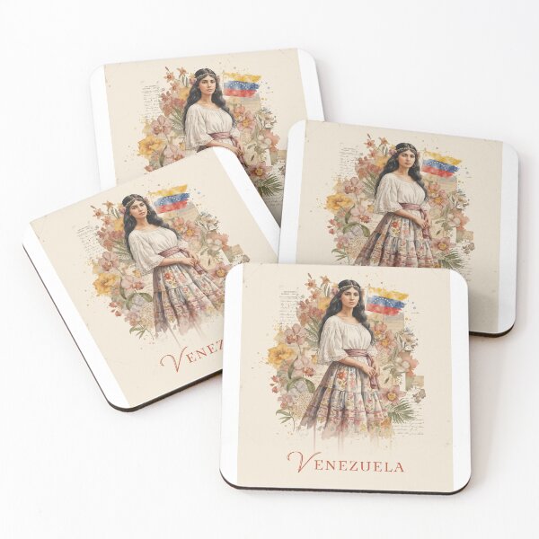 Item preview, Venezuela – Heritage in Bloom designed and sold by ForeverPrintsOK.
