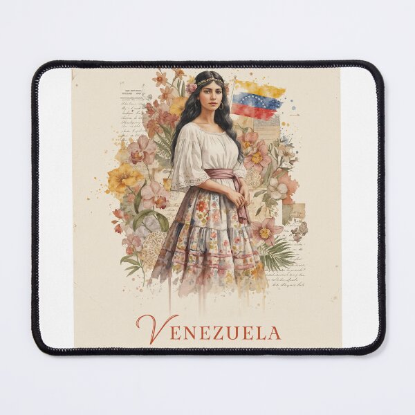 Item preview, Venezuela – Heritage in Bloom designed and sold by ForeverPrintsOK.
