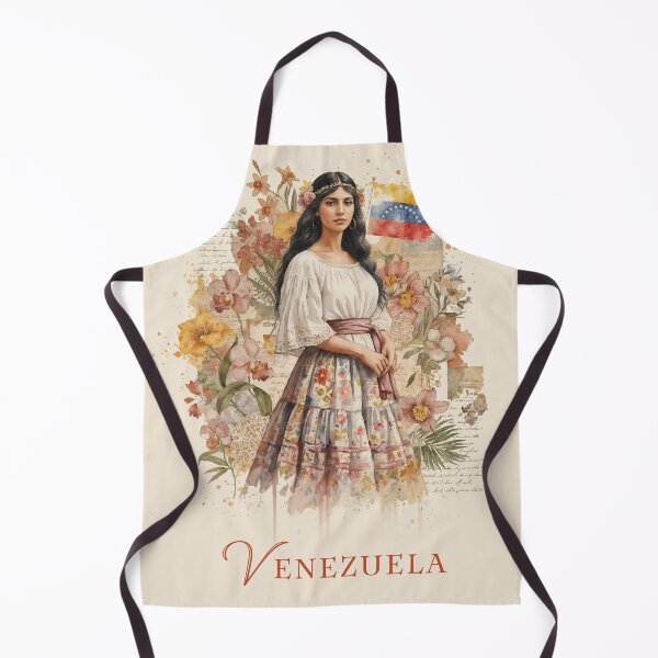 Aperçu de l'œuvre Venezuela – Patrimoine en fleurs créée et vendue par ForeverPrintsOK.