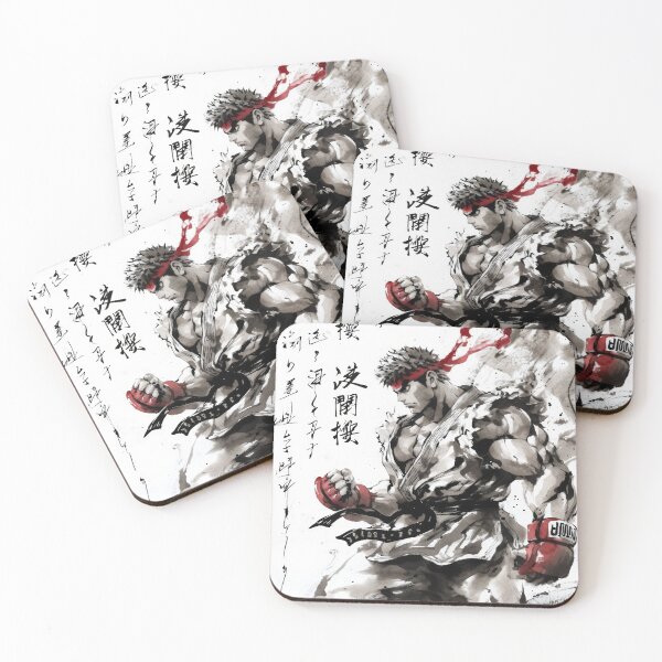 Item preview, Ryu Sumi-e  designed and sold by AnimeArsenalPrints.