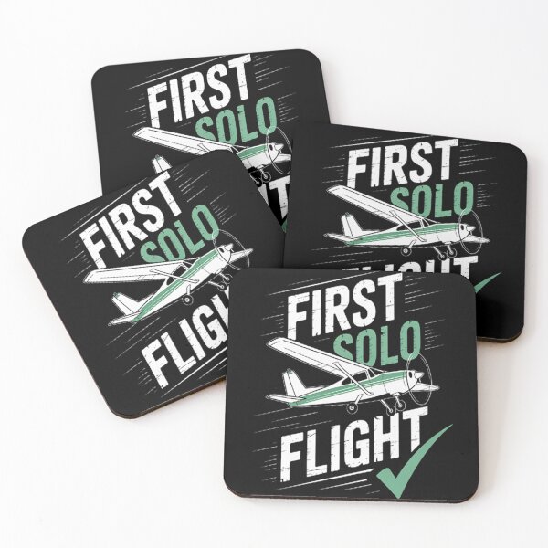 Item preview, First Solo Flight Pilot Airplane Flying designed and sold by HaiharryCartoon.