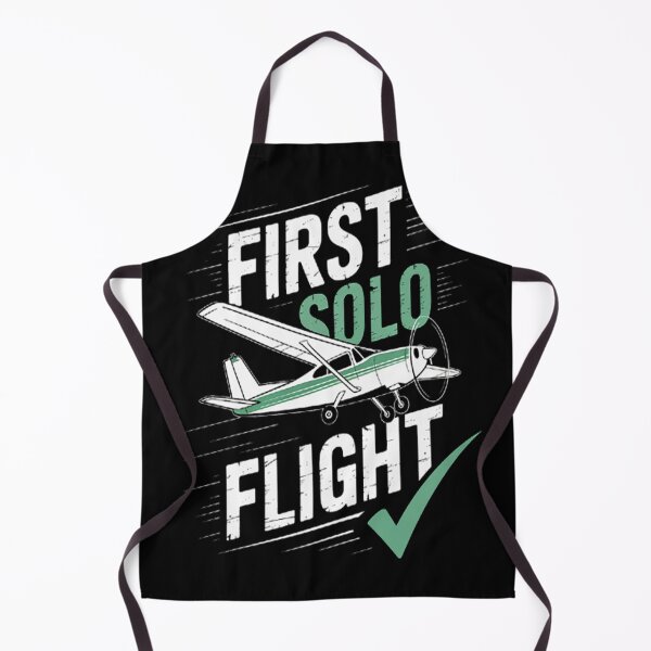 Item preview, First Solo Flight Pilot Airplane Flying designed and sold by HaiharryCartoon.