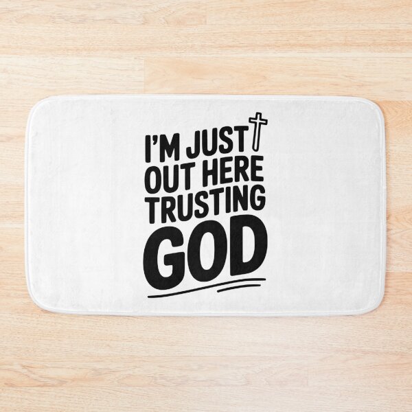 Item preview, I'm Just Out Here Trusting God designed and sold by Frank Ring.