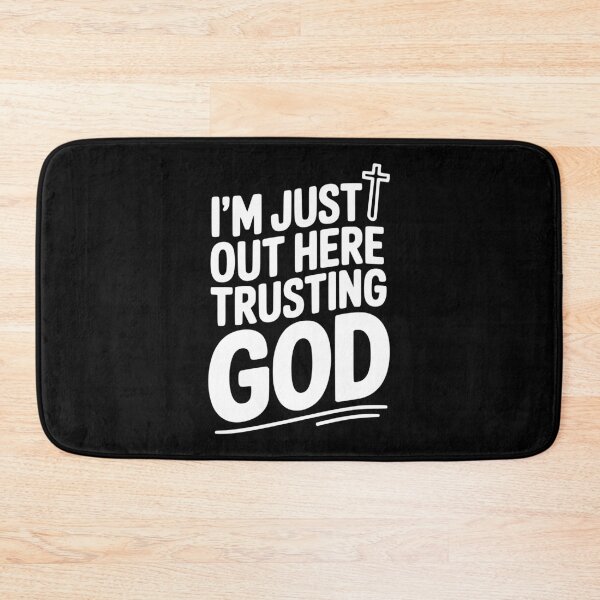 Item preview, I'm Just Out Here Trusting God designed and sold by Frank Ring.