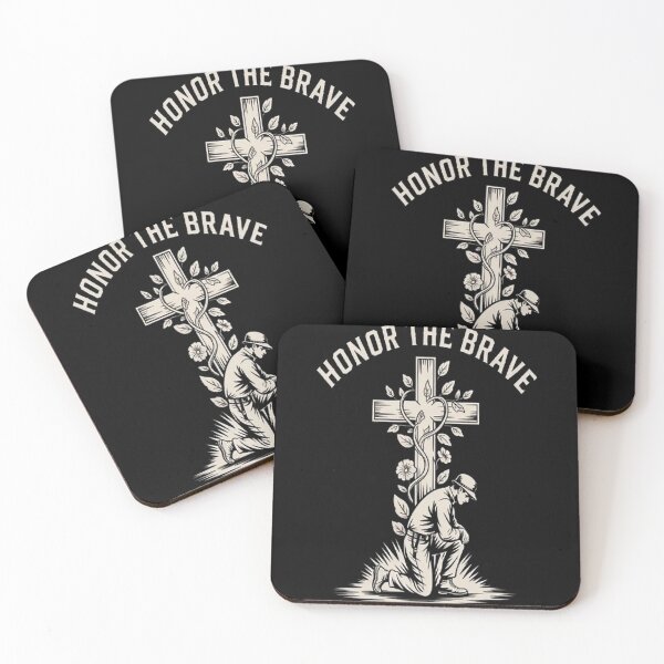 Item preview, The Cross Honor The Brave Faith And Courage designed and sold by mandiana.
