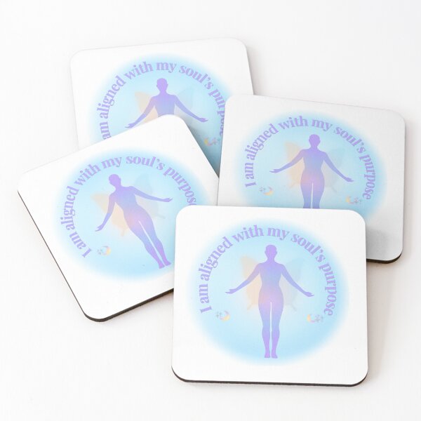 Item preview, I Am Aligned With My Souls Purpose - Spiritual Awakening Quote designed and sold by Dharaamagnetiix.