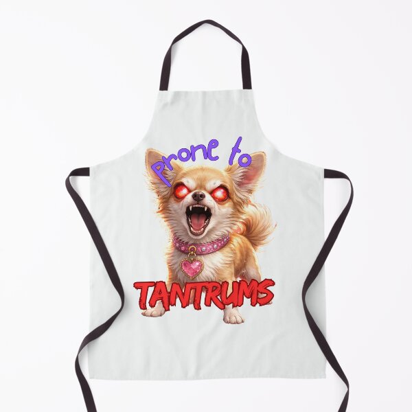 Item preview, Prone to Tantrums - cute but rage filled chihuahua designed and sold by TeeHeeRiot.