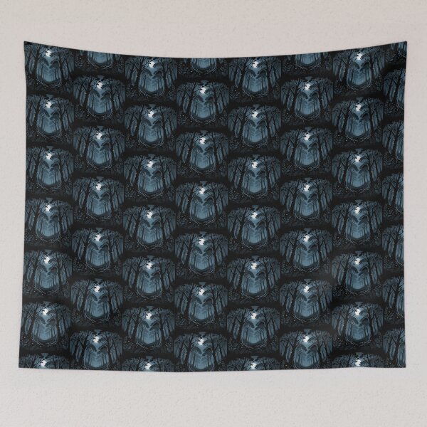 Item preview, Dark Enchanted Forest Fireflies Night Apparel Design designed and sold by AestheticAutumn.