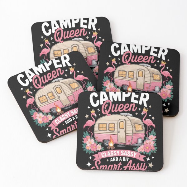 Item preview, Camper Queen Classy Sassy Smart Assy Camping RV designed and sold by HaiharryCartoon.