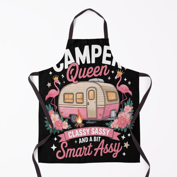 Item preview, Camper Queen Classy Sassy Smart Assy Camping RV designed and sold by HaiharryCartoon.