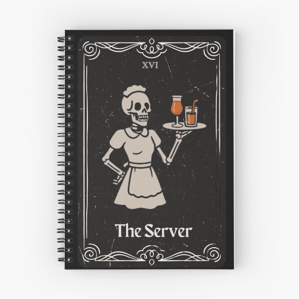 Item preview, Server Waitress Tarot card designed and sold by dazeartco.