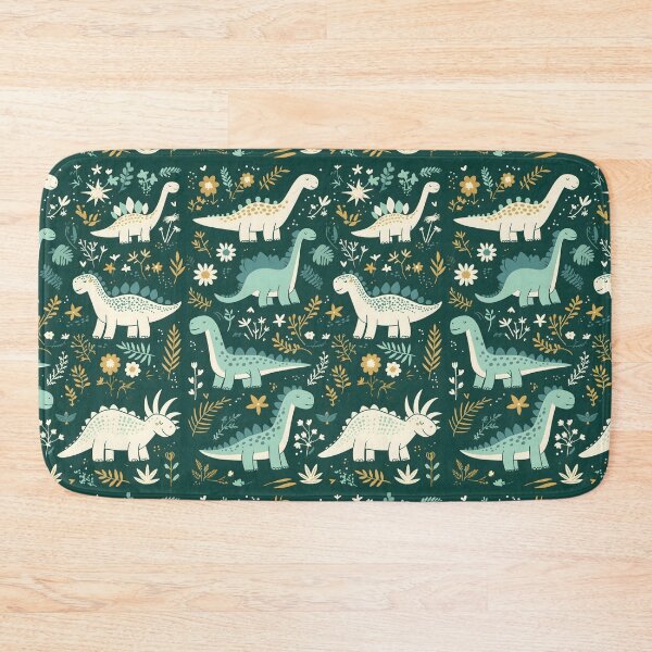 Item preview, Floral Dinosaurs Pattern designed and sold by xiao xuans.