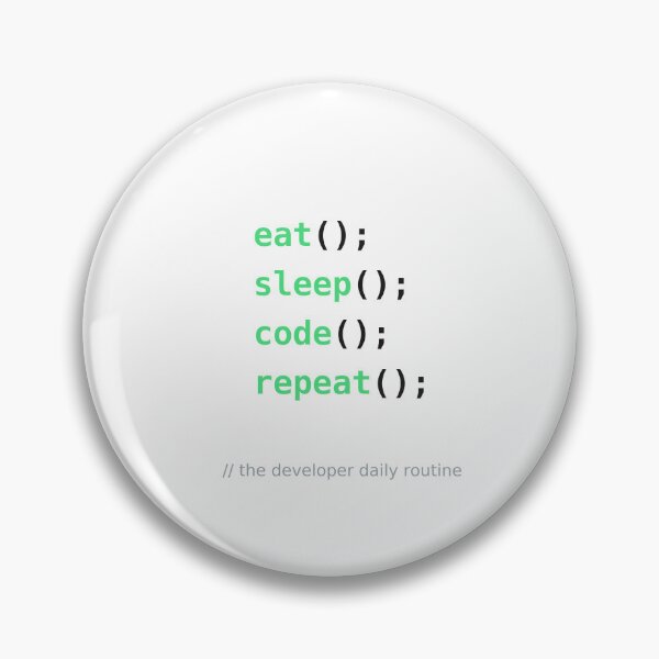 Item preview, Eat Sleep Code Repeat Developer Function Call Programmer Humour designed and sold by ShirtDotExe.
