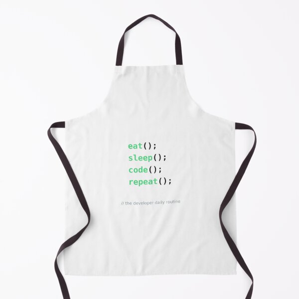 Item preview, Eat Sleep Code Repeat Developer Function Call Programmer Humour designed and sold by ShirtDotExe.
