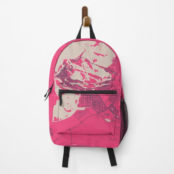 Item preview, Abu Dhabi City Map of the UAE - Pink designed and sold by deMAP.