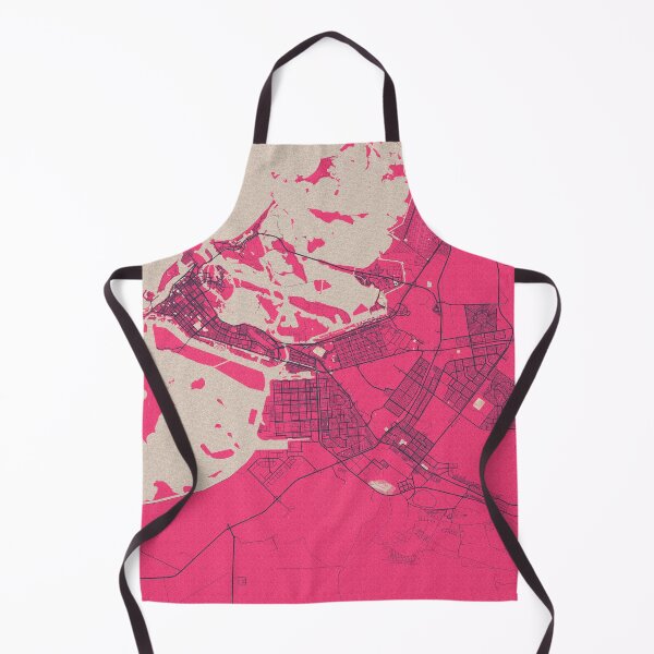 Item preview, Abu Dhabi City Map of the UAE - Pink designed and sold by deMAP.
