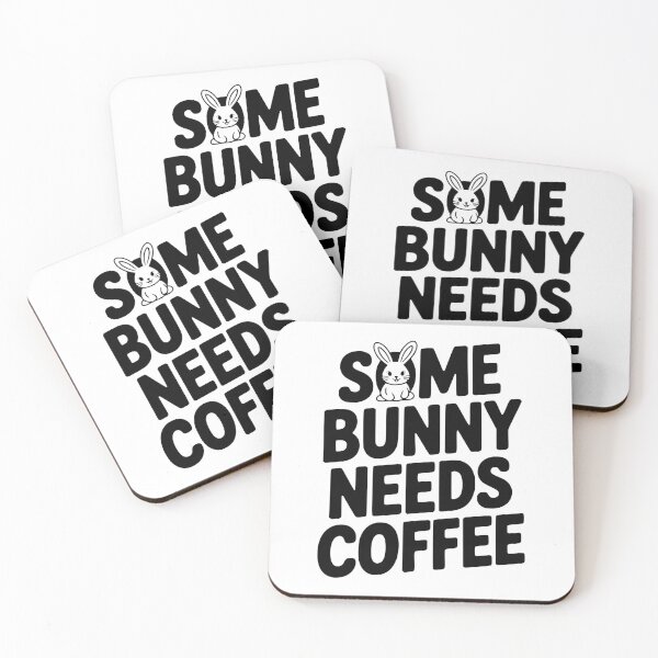 Item preview, Some Bunny Needs Coffee designed and sold by Frank Ring.