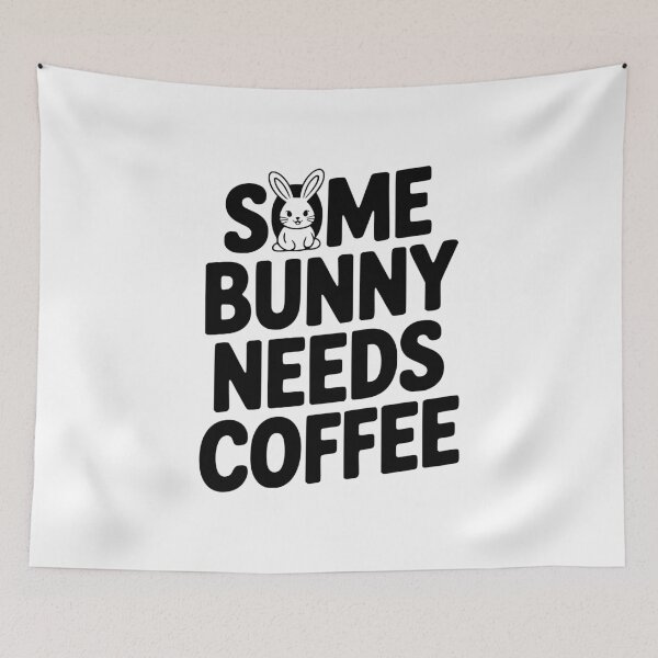 Item preview, Some Bunny Needs Coffee designed and sold by Frank Ring.