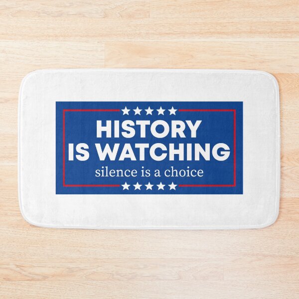 Item preview, History Is Watching - Resist Fascism | Anti Trump designed and sold by PixVib.