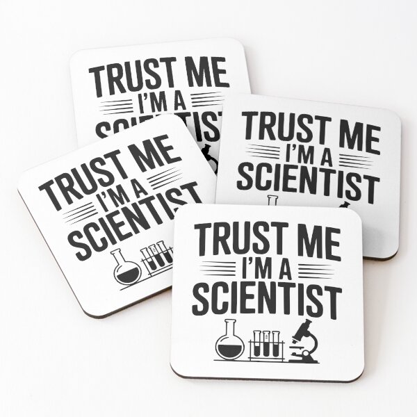 Item preview, Trust Me I'm a Scientist designed and sold by Frank Ring.