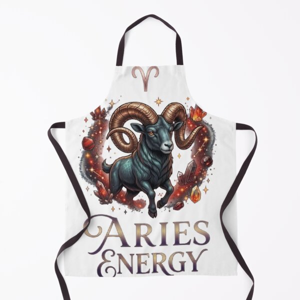 Item preview, Aries Energy Aesthetic Bold Ram Zodiac designed and sold by shopvanity.