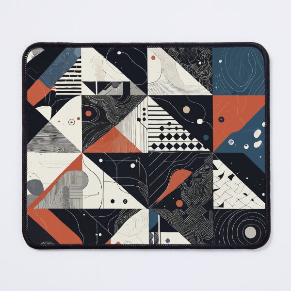 Item preview, Modern Abstract Geometric Pattern with Triangles designed and sold by RidaSalArt.