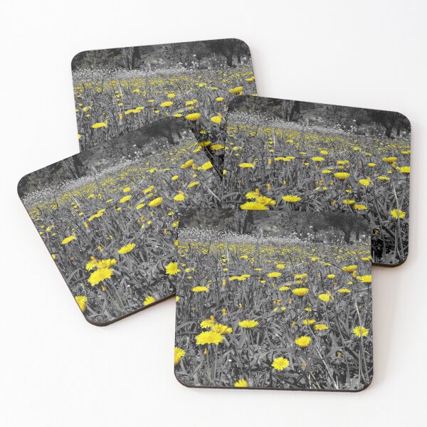 Item preview, Field of yellow flowers in spring designed and sold by Christian Bestard.