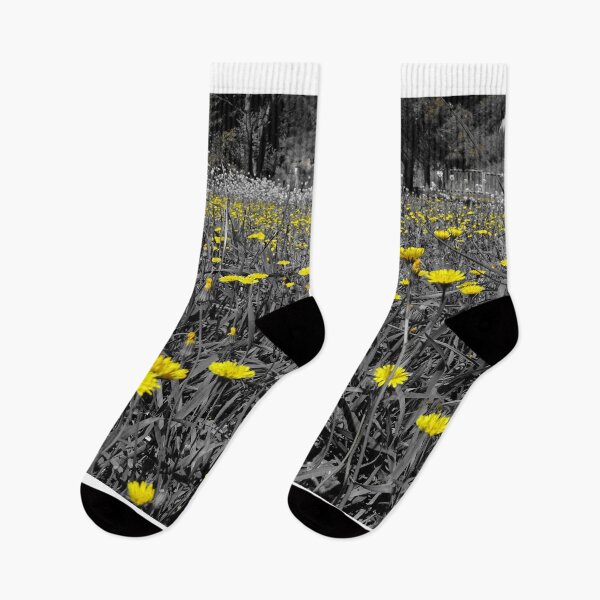 Item preview, Field of yellow flowers in spring designed and sold by Christian Bestard.