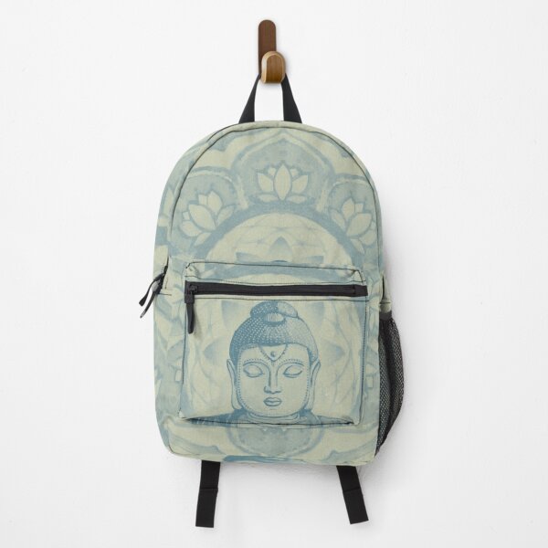 Item preview, Buddha Padma Watercolor - Tea + Peacock designed and sold by Irene Estelle.