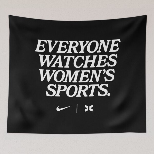 Item preview, Everyone watches woman's sports  designed and sold by gailperryz.