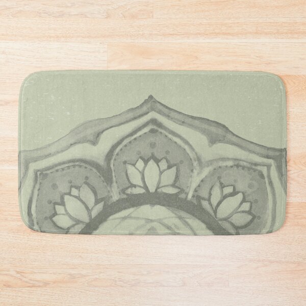 Item preview, Buddha Padma Watercolor - Tea + Pine designed and sold by Irene Estelle.