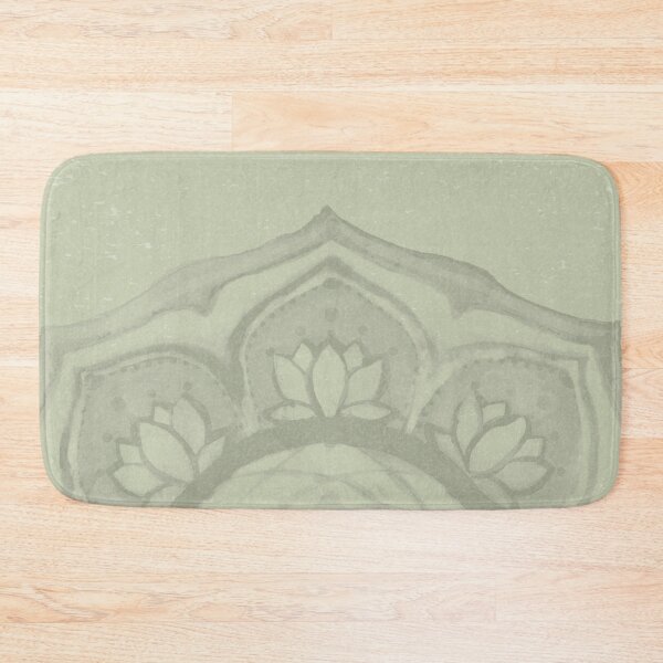 Item preview, Buddha Padma Watercolor - Tea + Sage designed and sold by Irene Estelle.